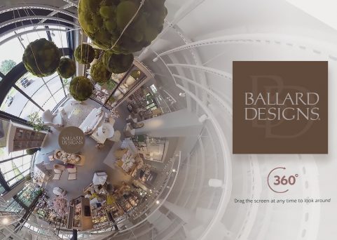 Ballard Designs 360 Video and Tour